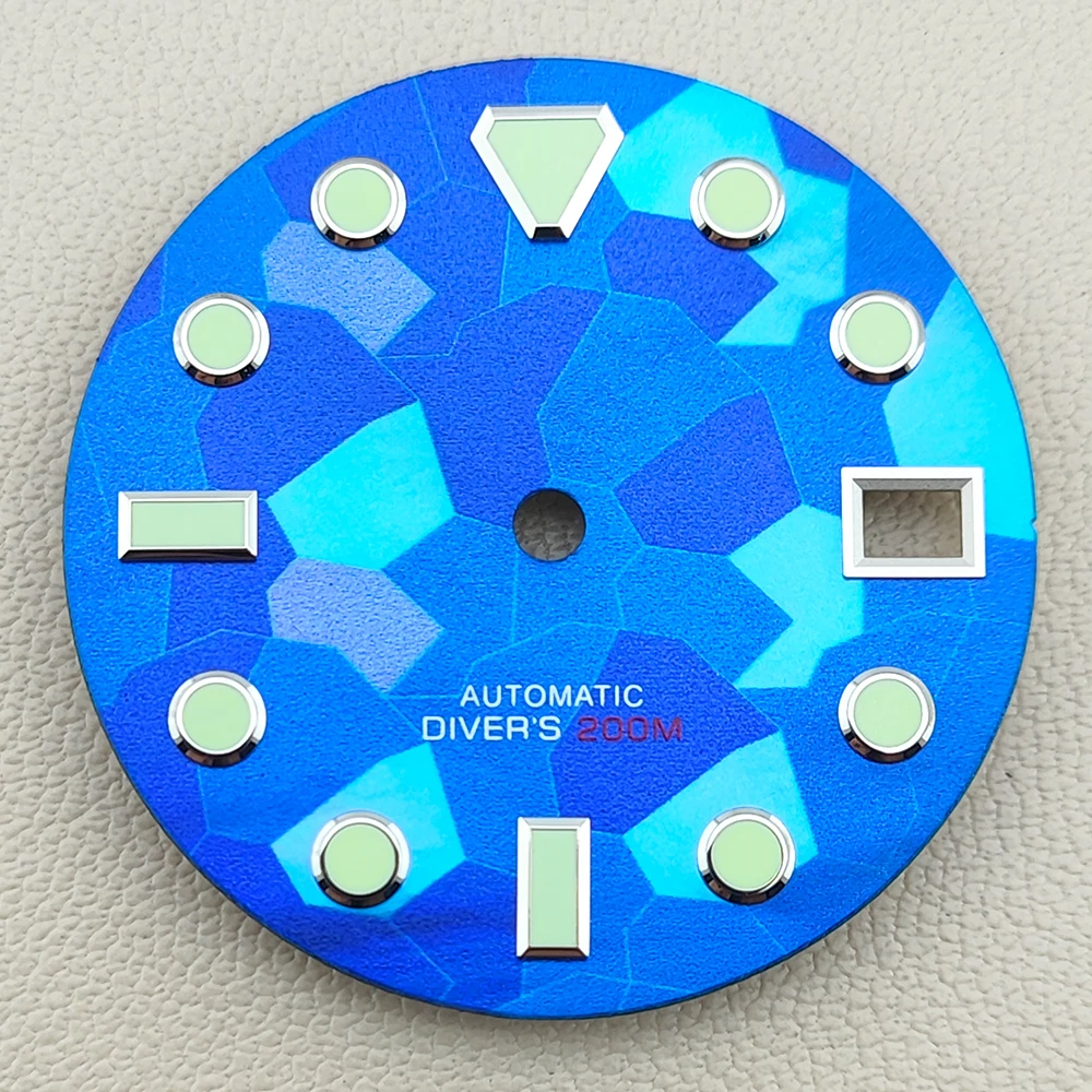 NH35 dial 28.5mm dial Mother of Pearl Fragment Pattern dial suitable for NH35/NH36 movement watch accessories