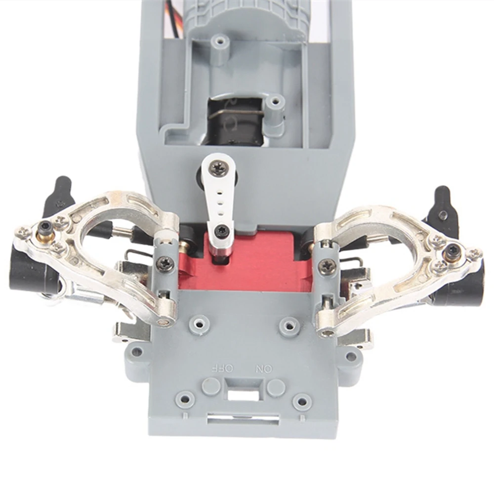 D12 Metall Lenkung Zubehör Lenkung Block Upgrades Teile Für WPL D12 1/10 RC Drift Auto