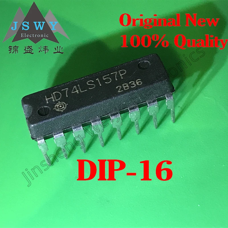 

(10/50PCS) HD74LS157P HD74LS157 DIP-16 Four 2 to 1 data selector/logic chip Spot original Fast delivery Electronic original