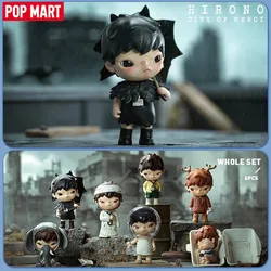 POP MART Hirono City of Mercy Series 3 Blind Box Toys Mystery Box Mistery Figure Surprise Box Kawaii Toys Model Birthday Gift