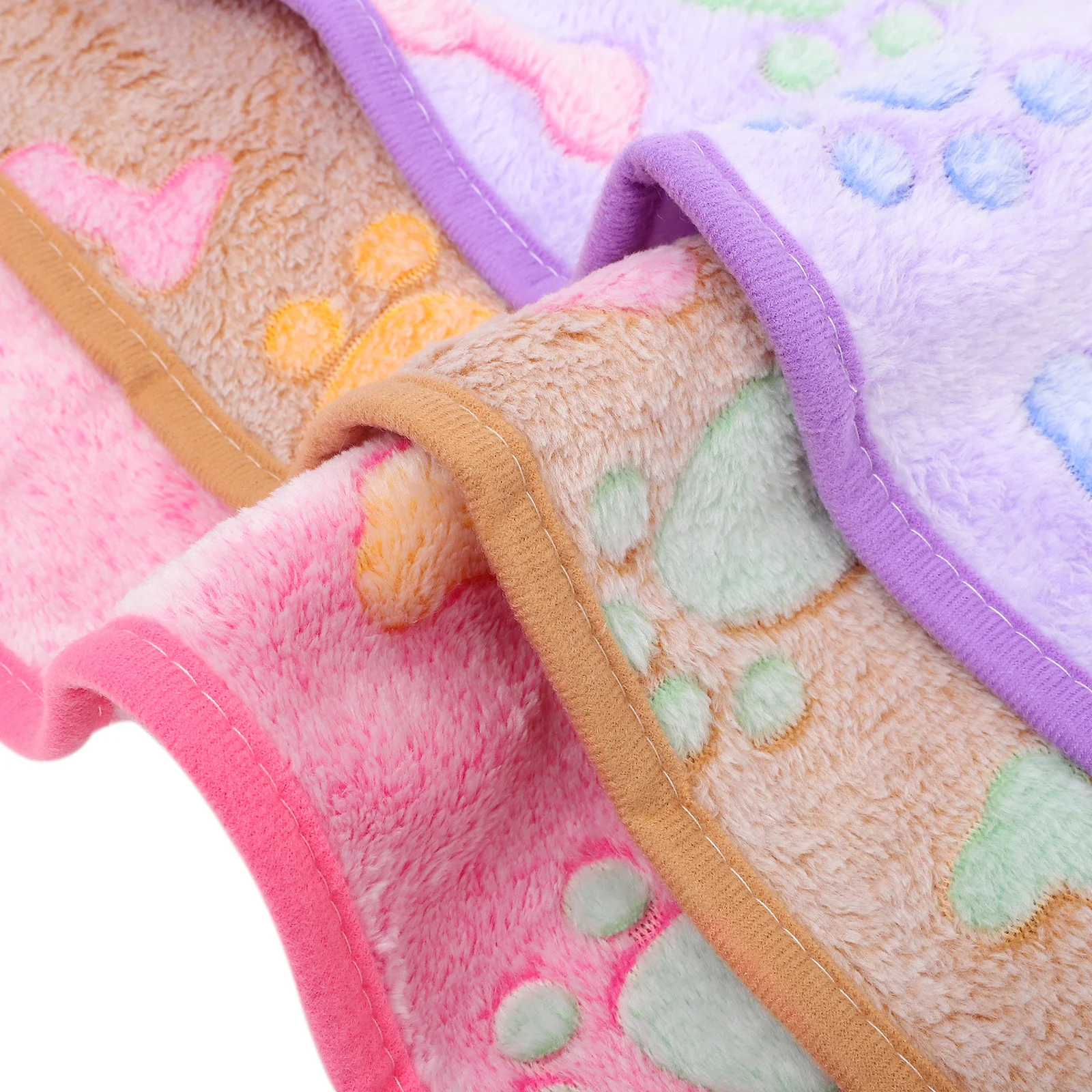 

3Pcs Guinea Pig Blanket Durable Washable Small Animal Bedding Cage Liners Pet Comfort Mats Guinea Pig Blanket for Cage