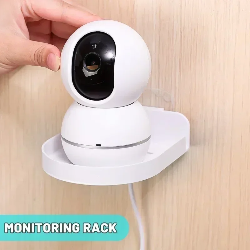 Wall-Mounted Storage Rack for Home Cameras, Suitable for Installing Indoor and Outdoor Surveillance Camera Brackets Without Dril