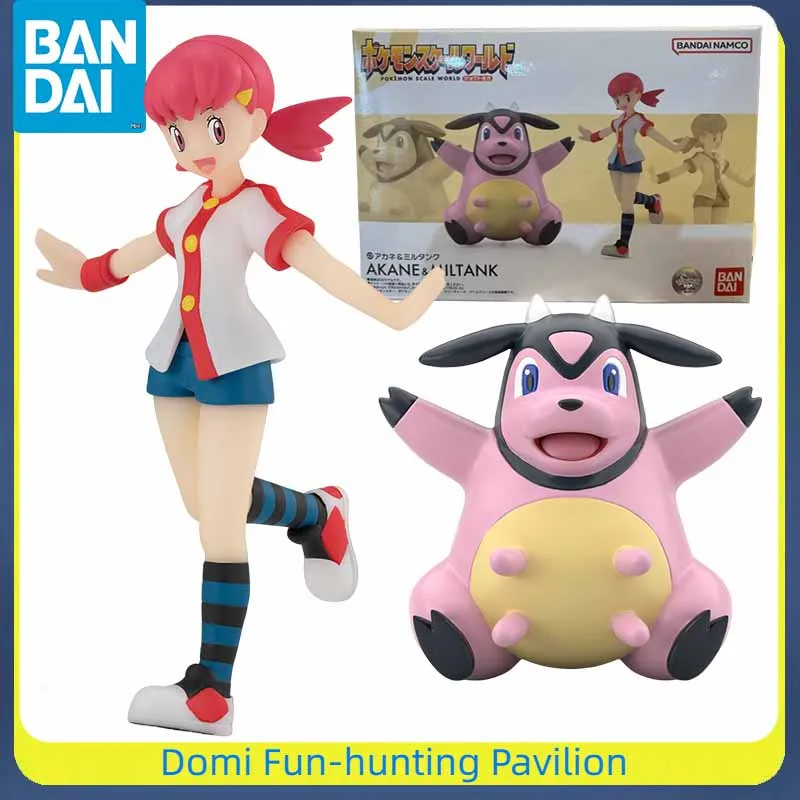 

Bandai Original Candy Toy Pokémon SCALE WORLD Anime Figure Miltank/Akane Finished Model Collectible Toy Gift Ornaments