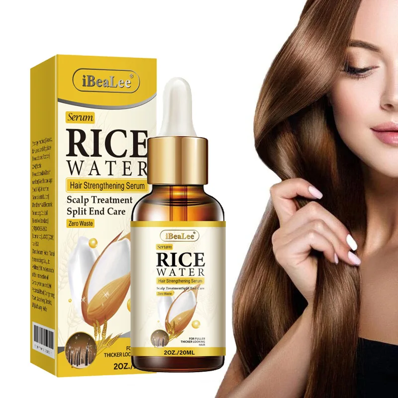 

Rice Water Ginger King Hair Nutrient Essence – Hair Growth Nourishing Anti-Hair Loss Strengthens & Restores Hair 20ml