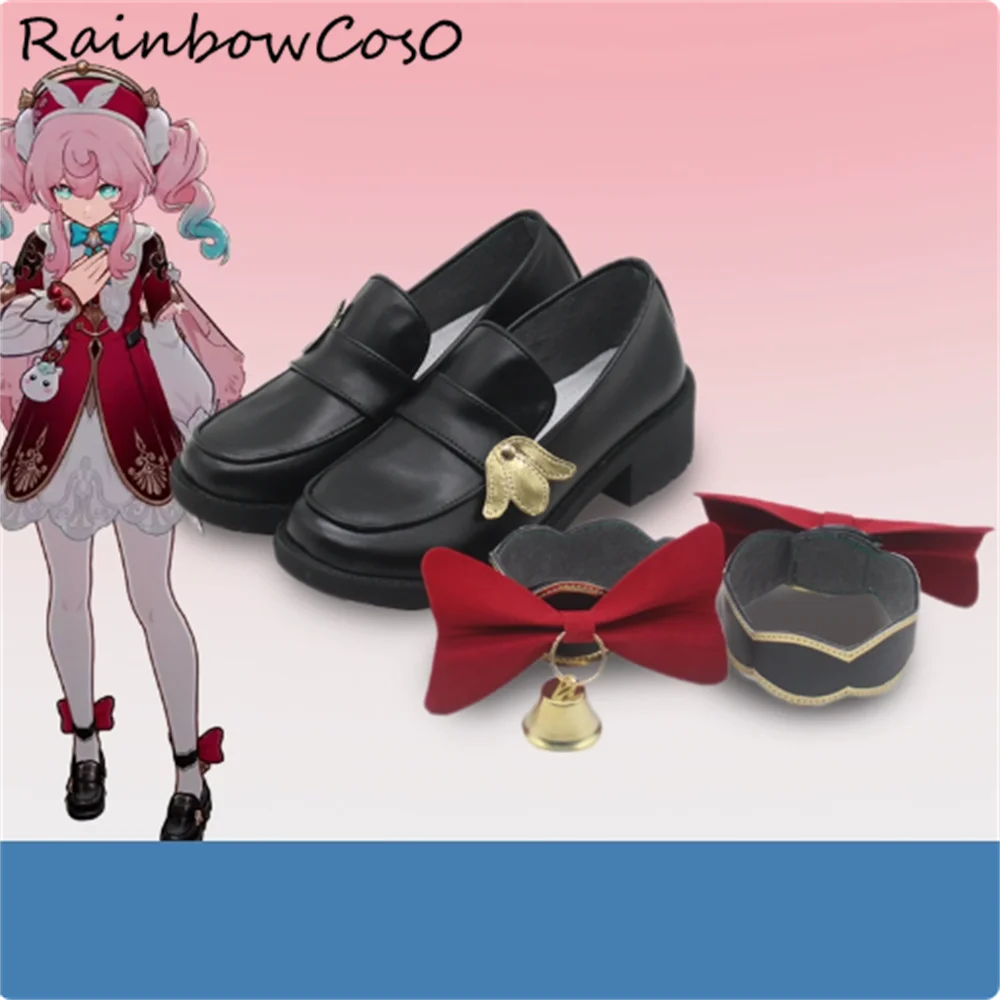 

Hyacine Honkai Impact Honkai: Star Rail Cosplay Shoes Boots Game Anime Halloween Christmas RainbowCos0W4570