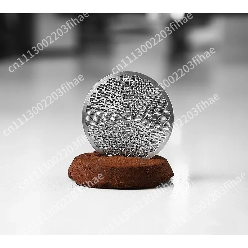 Secondary water distribution network espresso bowl sintered sheet uniform extraction stainless steel filter