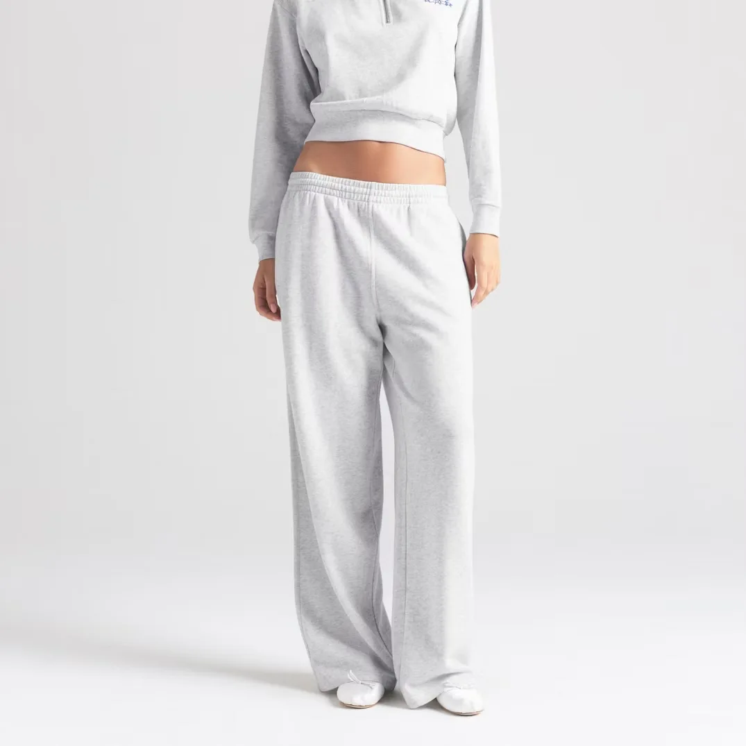 

Kardaian Ladies Fce Lined Loose Fit Dstring Waist Straight Leg Pants Long Casual Trousers Korean Sle Commute