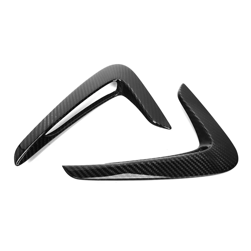 100% Pure Carbon fiber Fender vent decorative for BMW 4 series 420I 430I 425I 428I F32 F33 F36 2014-2017 Side  Fender Trims