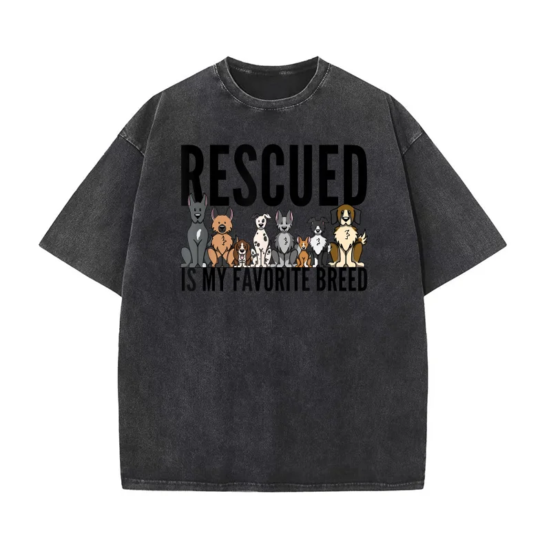 

Dog Lovers T-shirt Mens Tee Shirts Short Sleeve Male Clothes Fashion for Women Men Man Rescue Dog Shirt