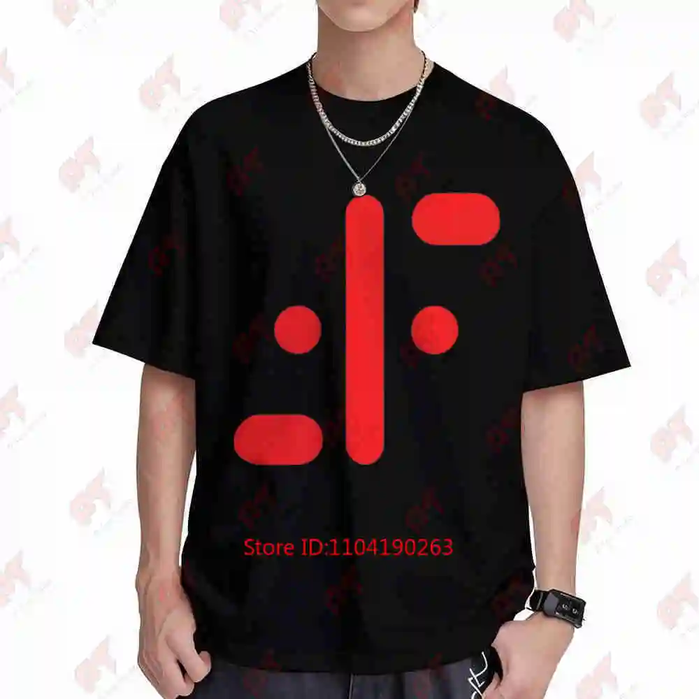 V TV Show Visitors Logo Short Sleeve Tee 100% Cotton T-Shirt