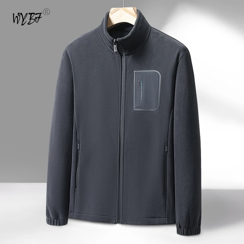 Autumn And Winter Outdoor Couple Fleece Jacket Thickened Windproof Fleece Cardigan Sweater Jacket Warm Mountaineering Clothes