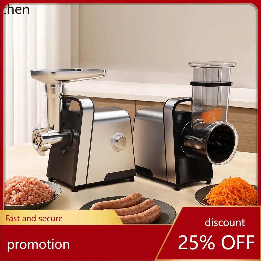 

HXL Household Electric Meat Grinder Multi-Functional Fully Automatic Sausage Stuffer Meat Grinder