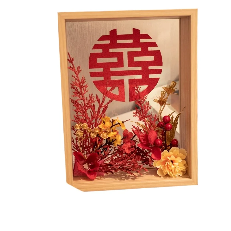 wedding-living-room-wedding-room-photo-frame-simulation-flower-creative-decoration-ornament-wedding-engagement-decoration