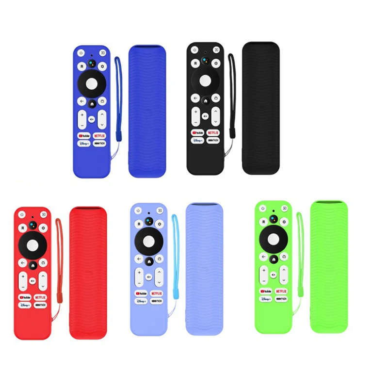 Controller Silicone Case Protective Cover Compatible For Android Tv 4k Uhd Streaming Devic /Wal-mart Onn Remote Control Shell