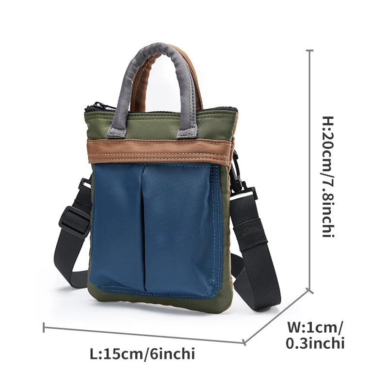 Crossbody Bag New Arrival Shoulder Bag Lightweight Casual Sling Bag Small Oxford Weekend Tote Handbags Waterproof For Man