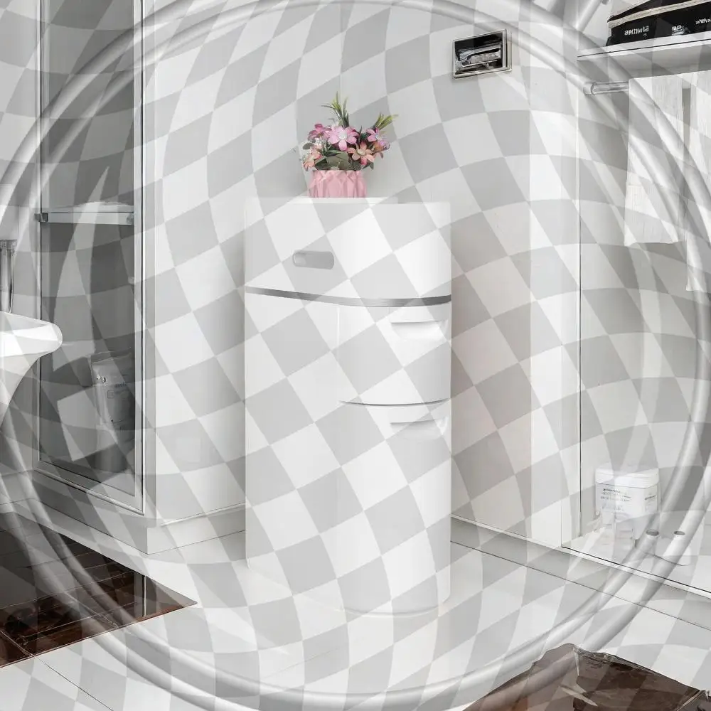 

Tiers Narrow Storage Cabinet Waterproof Plastic Storage Cabinet Large Capacity Slim Bathroom Storage Cabinet Bedroom Accessories