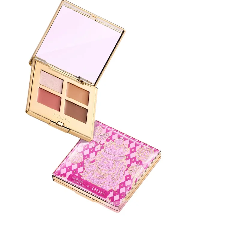 ZEESEA Makeup Highlighter Palette di ombretti Tutto in uno Blush Cream Crema per labbra Cosmetici multifunzionali