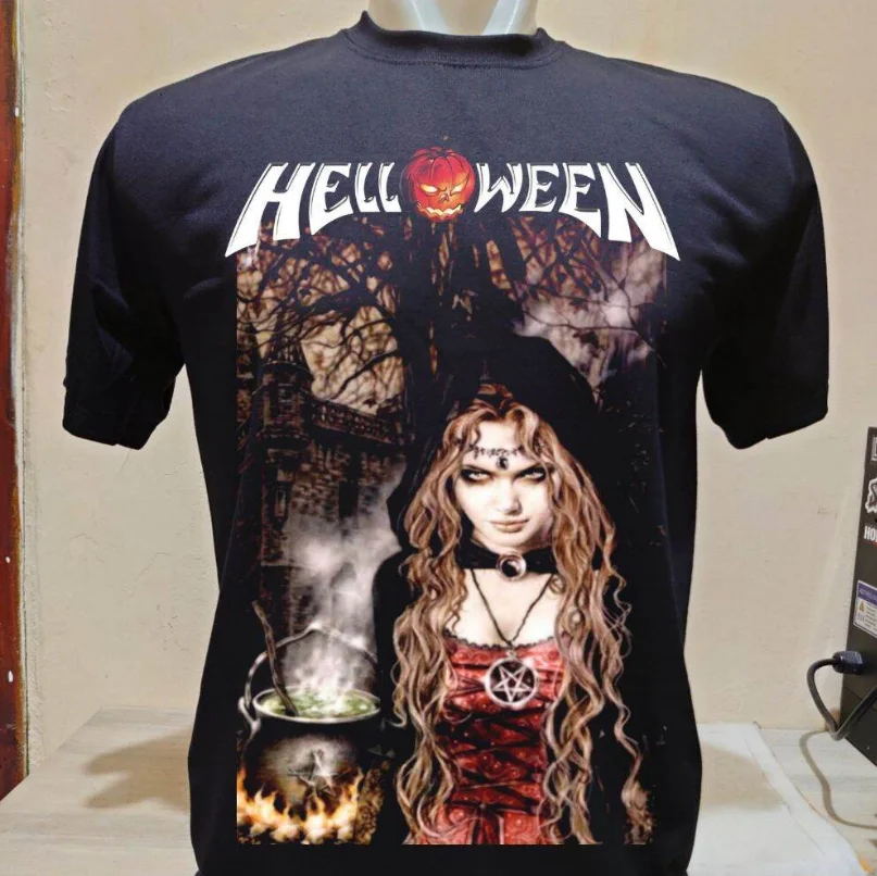 أزياء الهالوين/KAOS المعدنية/الفرقة/الروك للرجال والنساء، أزياء كاجوال مريحة بأكمام قصيرة للشارع #6