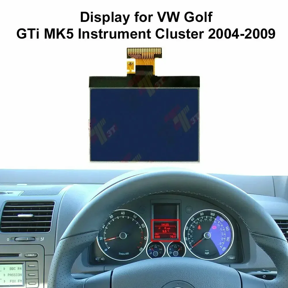

ТОЛЬКО ЖК-дисплей для приборной панели VW Golf GTi MK5 2004-2009 гг.