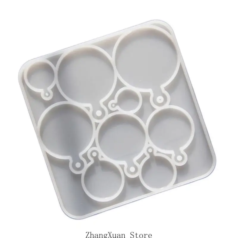 Silikonformen mit 9 Mulden für die Herstellung von Kerzenmousses, Schokoladenkuchen, Backen, 3 x – Detail 10