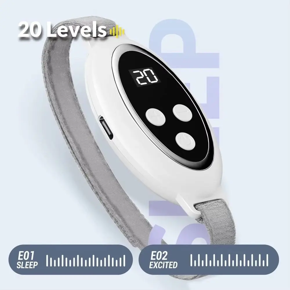 Handheld Rechargeable Sleep Aid Device EMS Low-frequency Pulse Microcurrent Pulse Sleep Device USB Charging