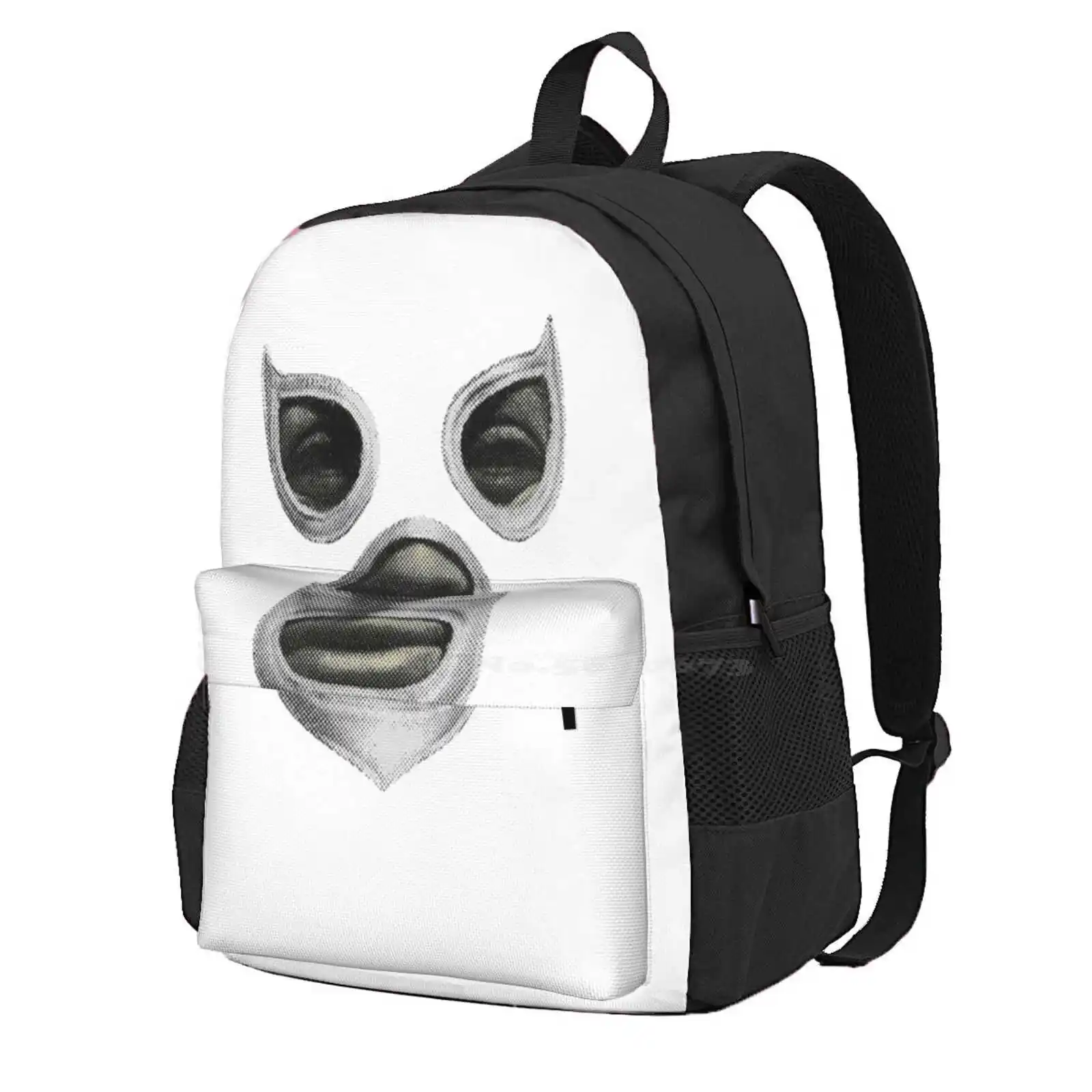 Feel-Ink Enmascarado Plata Mexican Wrestler Legend El Santo Hot Sale Schoolbag Backpack Fashion Bags Aaa Leyenda Luchadores