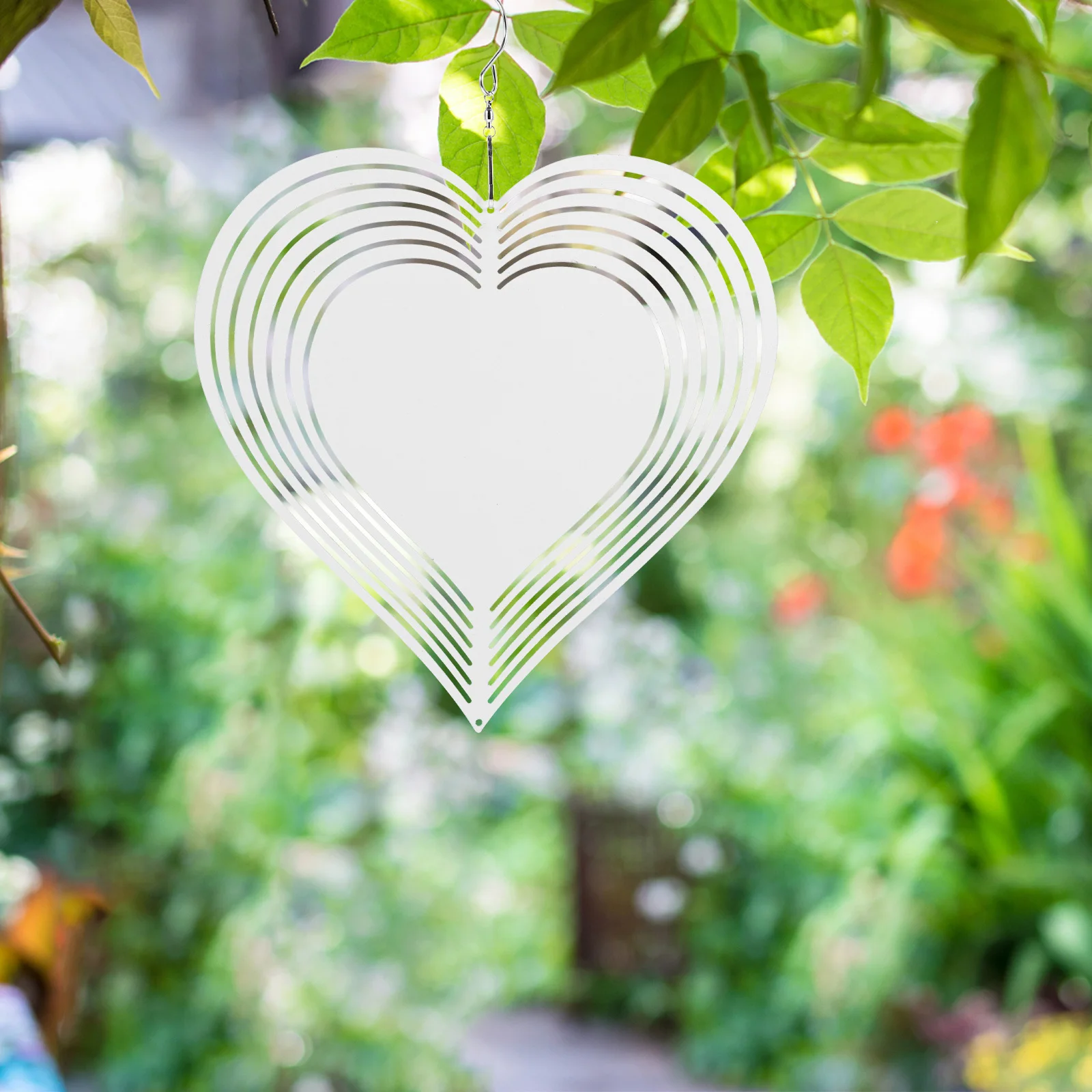 

Creative Diy Sublimation Wind Spinner Aluminum Hanging Ornament Garden Yard Decoration Spinner Outdoor Indoor Porch