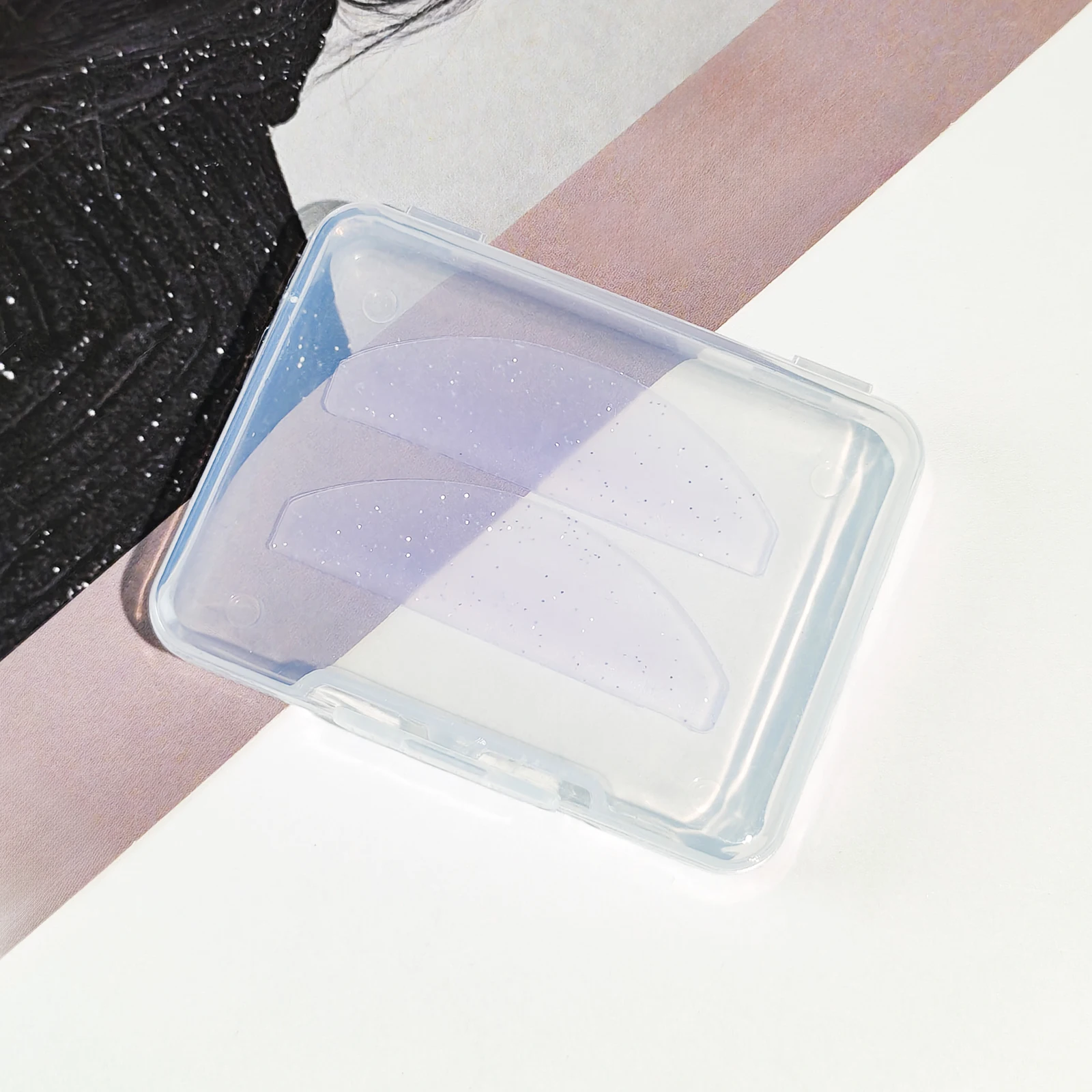 PERMANIA 1 Paar Wimpernweichmacher-Pads, Silikon-Wimpernlifting-Schutzschilde, flache koreanische Wimpernlifting-Pads für Nr. 1 Perm Wimpernlifting-Make-up-Tool – Detail 7