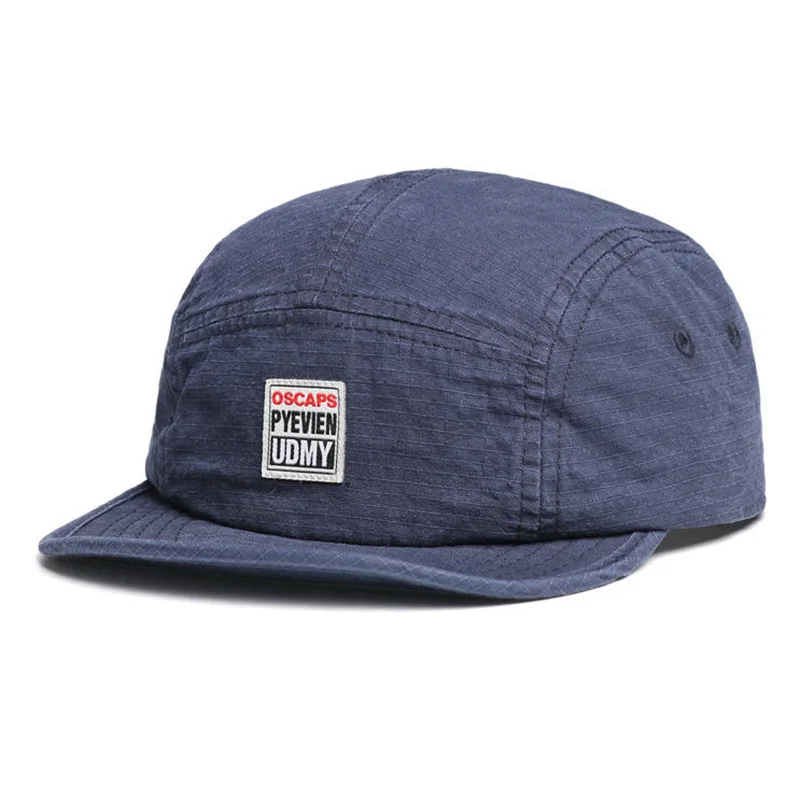 Baseballkappe im amerikanischen Retro-Stil mit weicher Krempe, Frühlings- und Sommer-Patch-Stickerei, gebogene Krempe, vielseitige Sport-Sonnenkappe – Detail 2