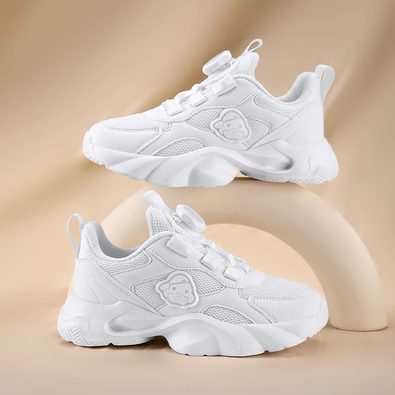 

Пара детских четырехсезонных сетчатых спортивных туфель, дышащая, удобная, износостойкая повседневная обувь, размер 26-38, HML-GD601