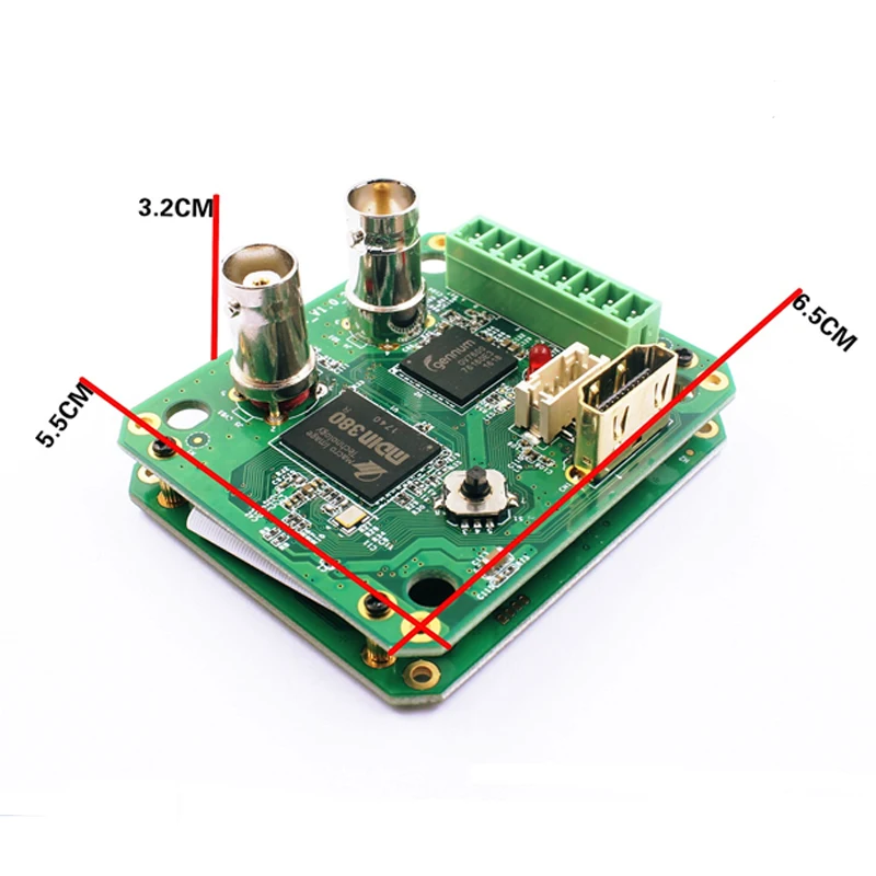 

Free Shipping HDMI SDI CVBS output 3-in-1 Control Board for Sony HD Camera Encoding Output Board from SafeEye Technology