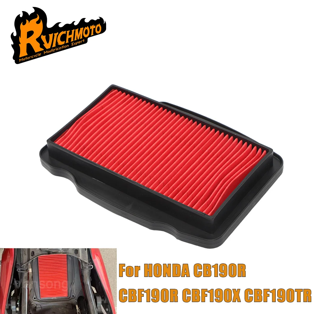 Motorcycle Air Filter For HONDA CB190R CBF190R CBF190X/TR Drive Element Oil Filter Intake Cleaner Replacement parts Accessories