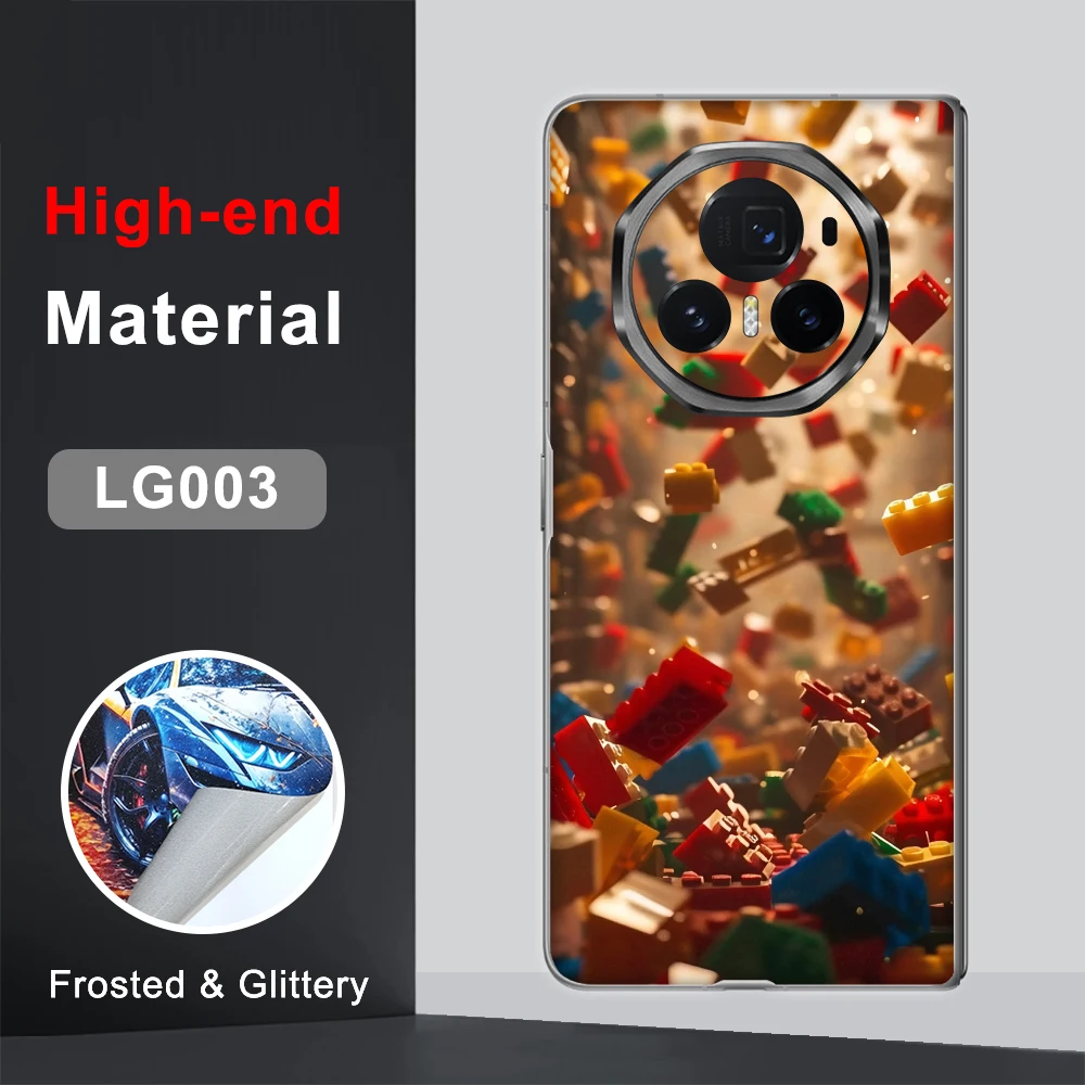 CASEKiTTY Skin Sticker For Honor Magic V2 Back Film V3 VS3 VS2 RSR VS V Protective Decal Wrap Personality Back Screen Protector