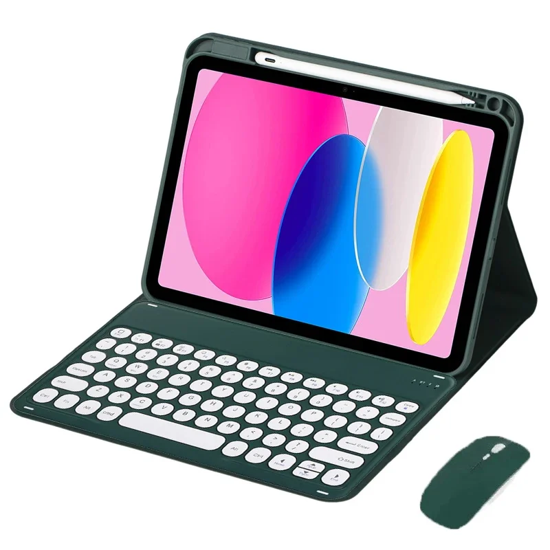 Imagem -05 - Capa de Teclado com Suporte para Lápis Russo Francês Espanhol Coreano Português Xiaomi Pad Pad Pro mi Pad 11