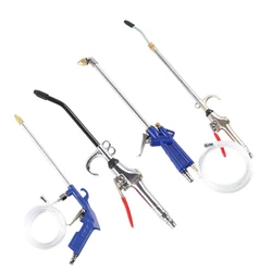 Water/Air Dual Purpose Automotive Engine Oil Passage Cleaning Gun Set With Hose Cleaning Degreaser Spray Tool Siphon Spray Gun