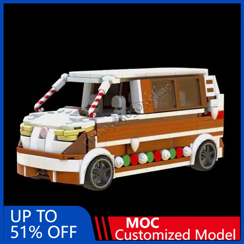

471PCS MOC City Transportation GingerBread id.Buzz Truck Model Custom Puzzle Bricks DIY Creative Assembly Kids Puzzle Xmas Gifts