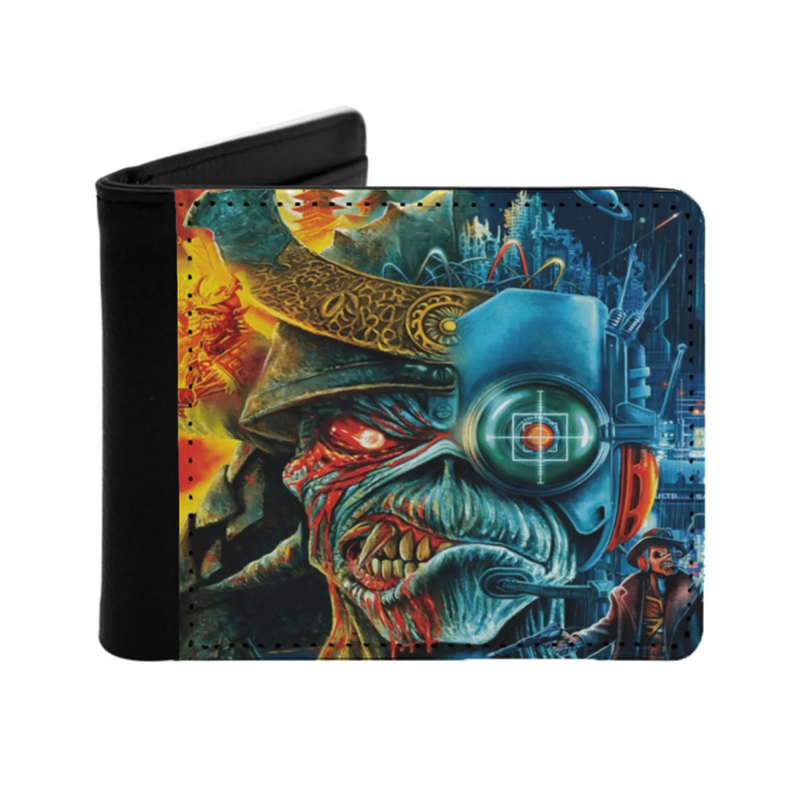 

On Tour By Iron Personalized Men's Leather Wallet Credit Card Pouch Purse The Future Past Tour Of Iron Vsjnewve01 Kdvkv02
