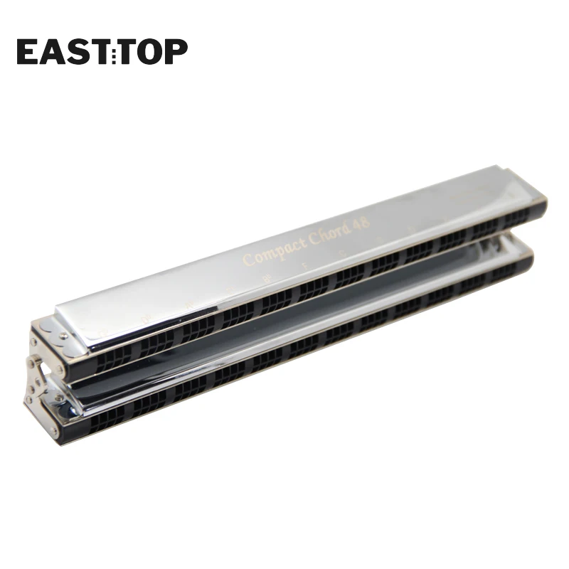 EASTTOP NE03 Harmonica 48 Long Chord Adult Band Group Professional Performance Playing Instruments