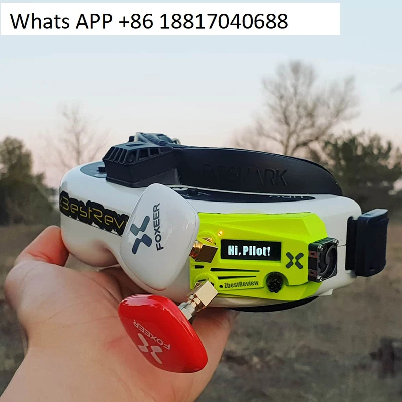 FOXEER Wildfire WILDFIRE Receiver Dual Receiver FPV Crossover 5.8G Multipath Video Stabilization