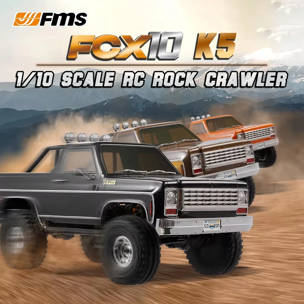 FMS FCX10 K5 1/10 RC Electric Remote Control Model Car Rock Crawler RTR Adults Children's Toys