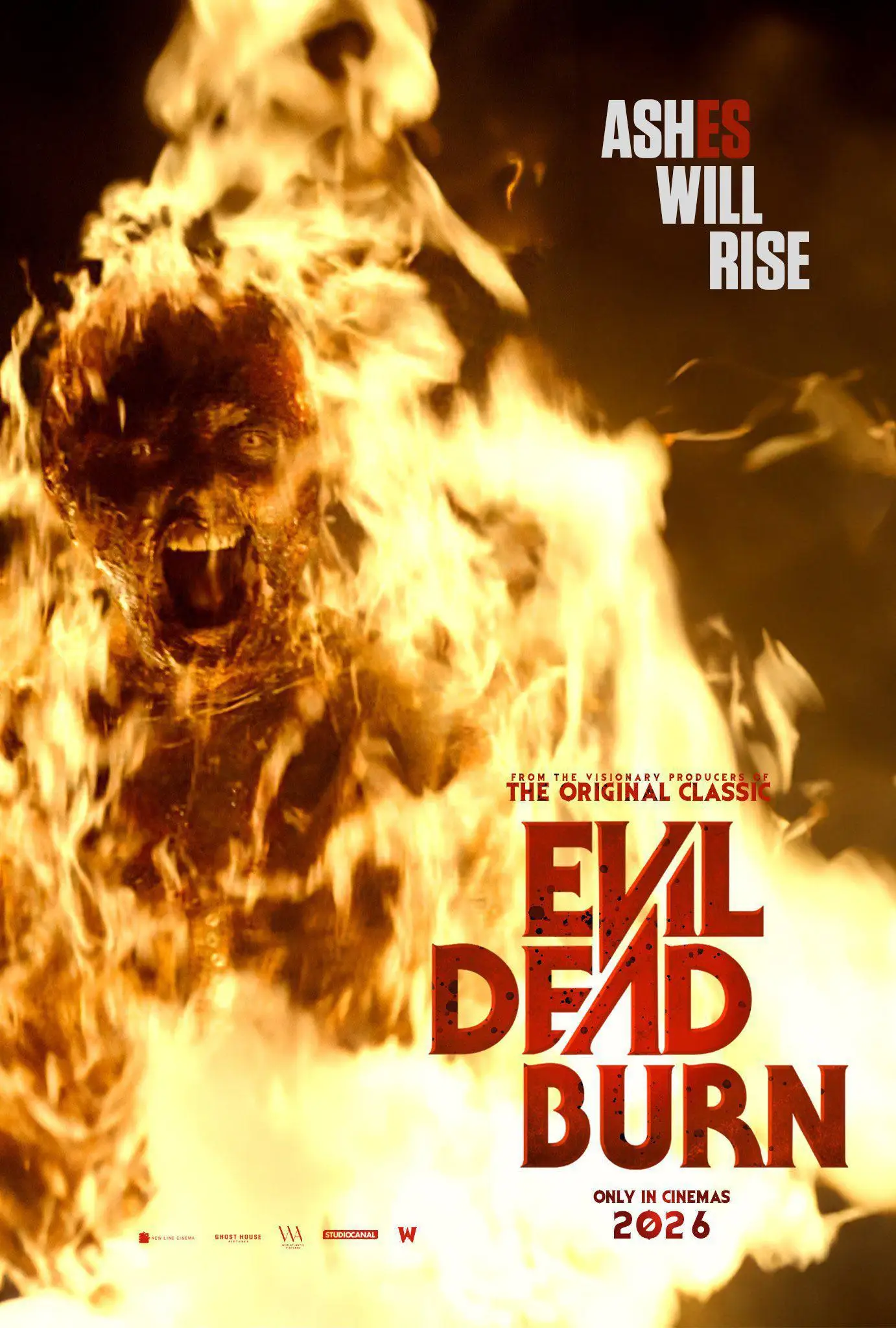 Movie Evil Dead Burn 2026 Art SILK POSTER Wall Art Home Decorative Painting