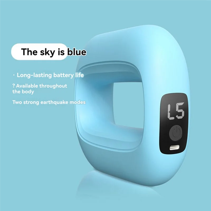 ABGP-Rapid vetverbrandende professionele ringmassageapparaat met oplaadbare hoogfrequente schok voor verlichting van vermoeidheid