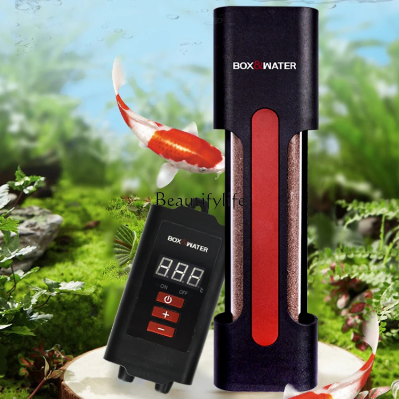 

Fish Tank Heating Rod Automatic Constant Temperature Power Saving Small Quartz Tube Frequency Conversion Heating