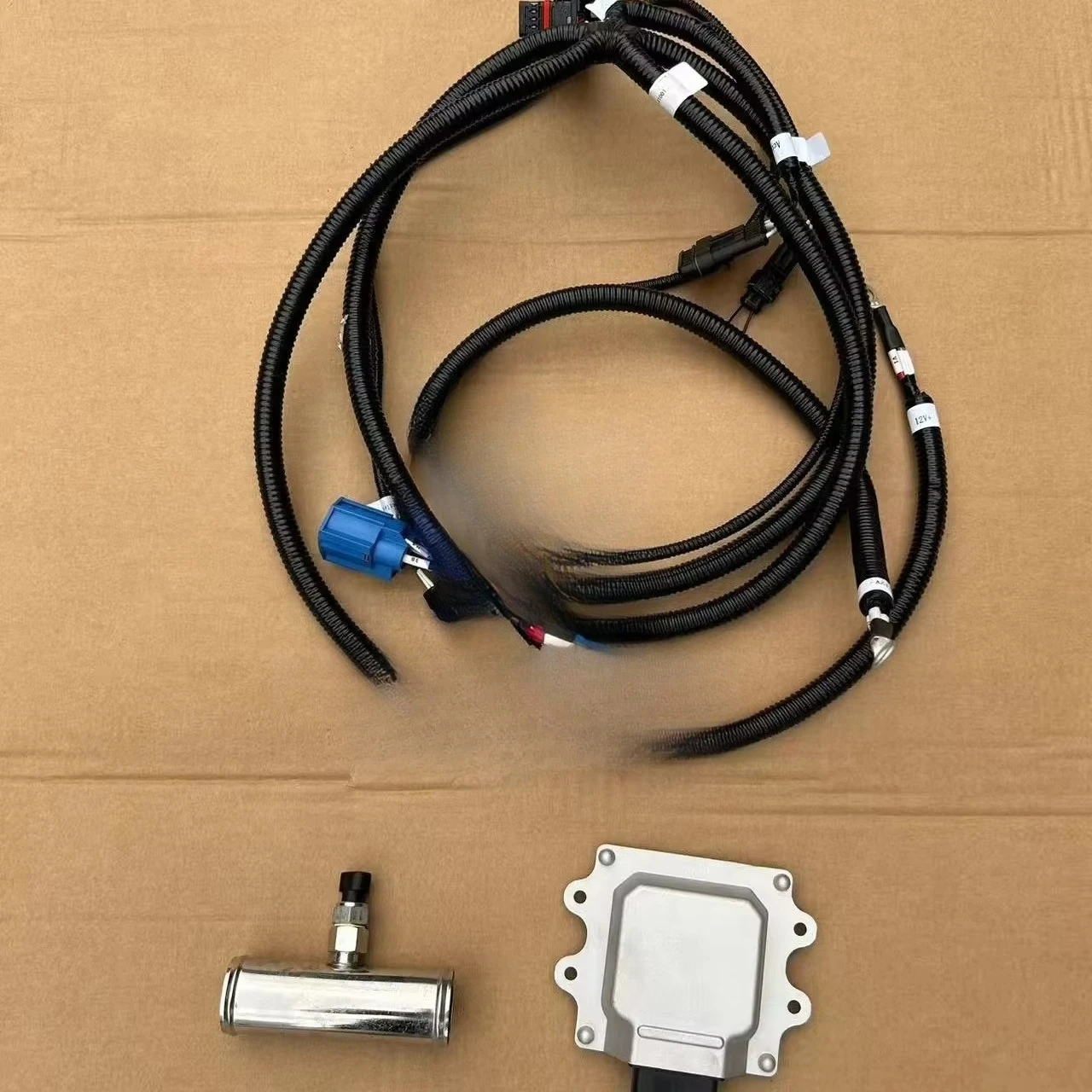 Brushless condensing fan controller cooling system