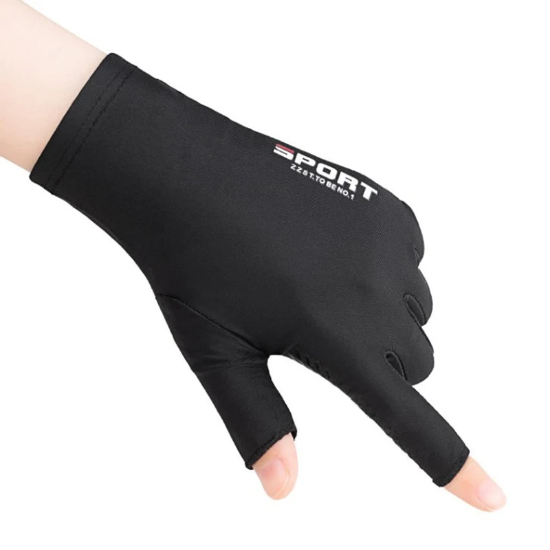 1 Pair Summer Breathable Men\'s Gloves Ice Silk Sun Proction Motorcycle Driving Glove Full Finger Moto Bike Gloves Cycling Glove