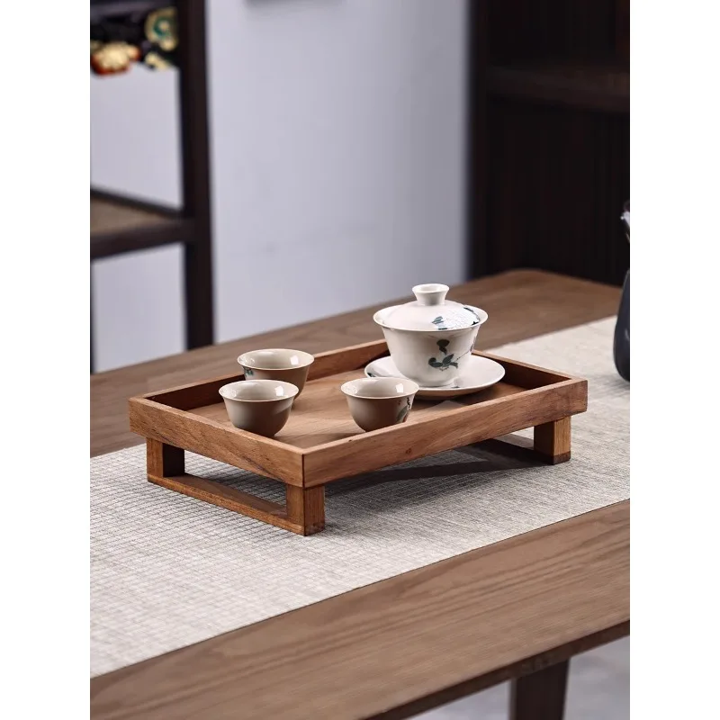 

wooden dry brewing table small tray household Chinese cup tea tray tea room tea set table solid wood tray