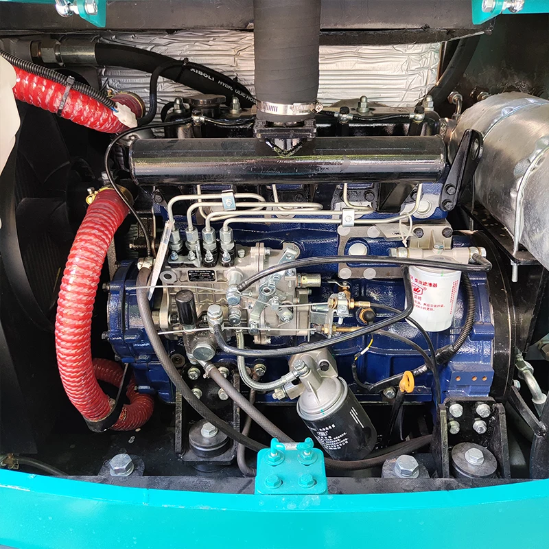 Custom AST-35 Diesel Engine 3.5t Excavator Mini Digger With Cab Construction Equipment Mini Excavator 3 ton Bagger With Bucket