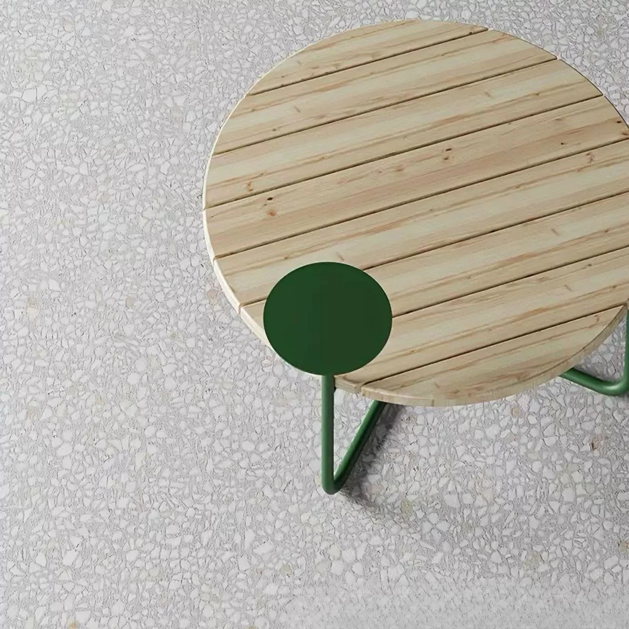 Simple high-end atmosphere courtyard terrace park, bench bench rust-proof