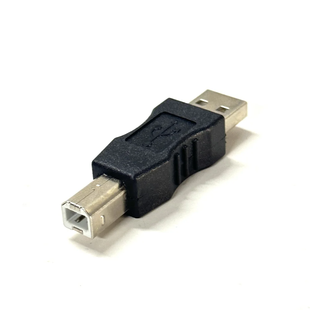 Адаптер USB-USB B Конвертер USB-папа-USB B-папа Адаптер USB-принтера-сканера