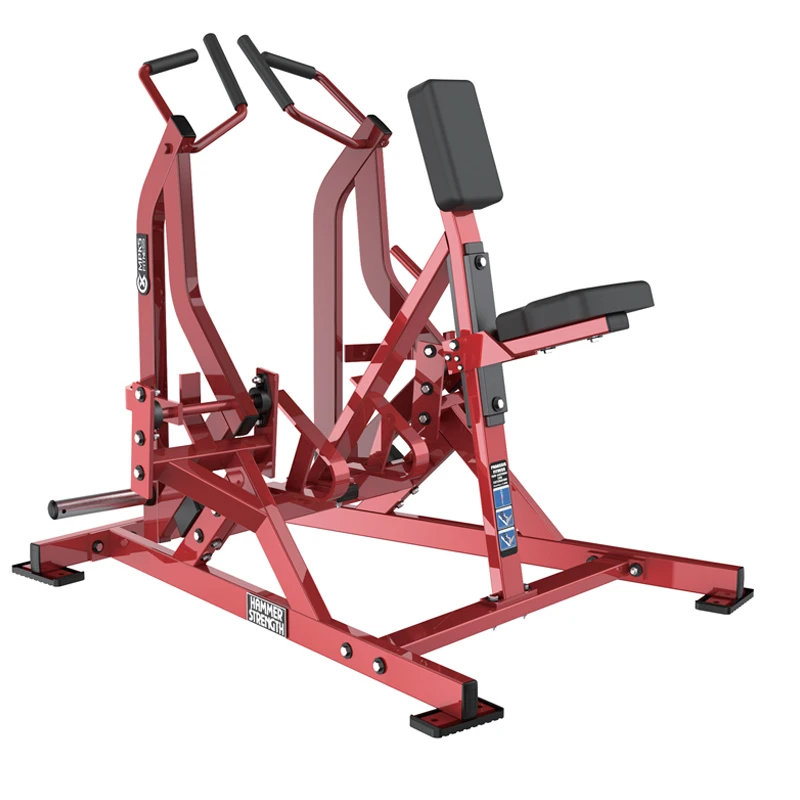Lateral Rowing Machine Plate Loaded Fitness Gym Equipment